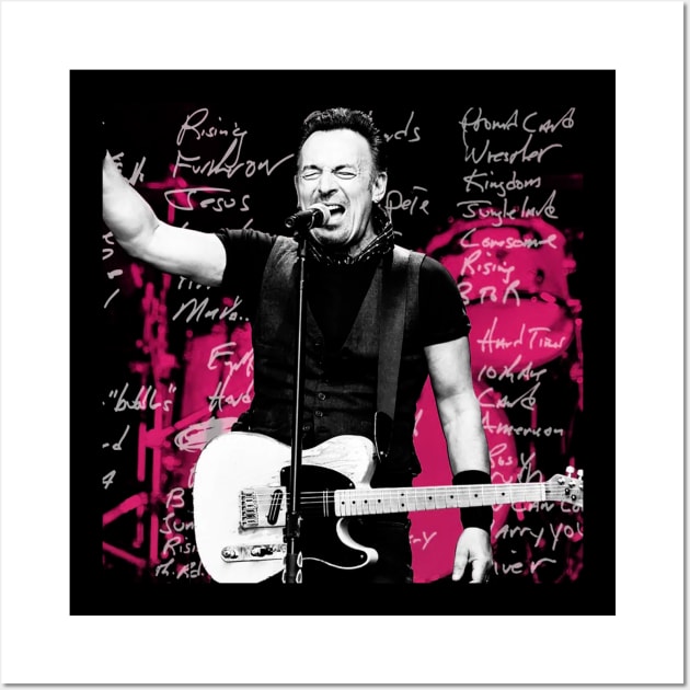 Springsteen's Hometown Glory Revival Wall Art by WalkTogether